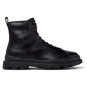 Botines - CAMPER Brutus+ - Negro - Cuero liso