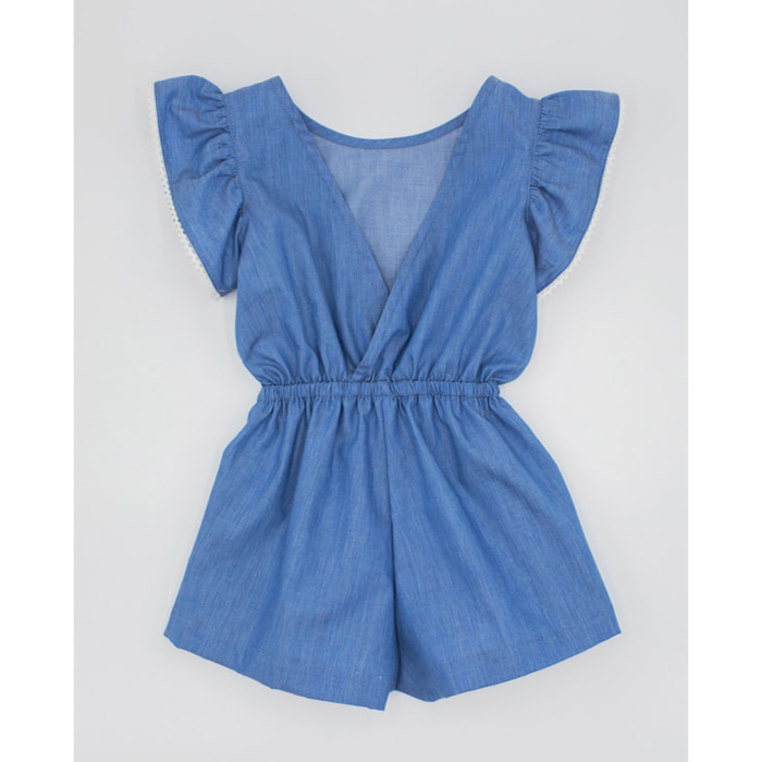 MONO CORTO ASPECTO DENIM