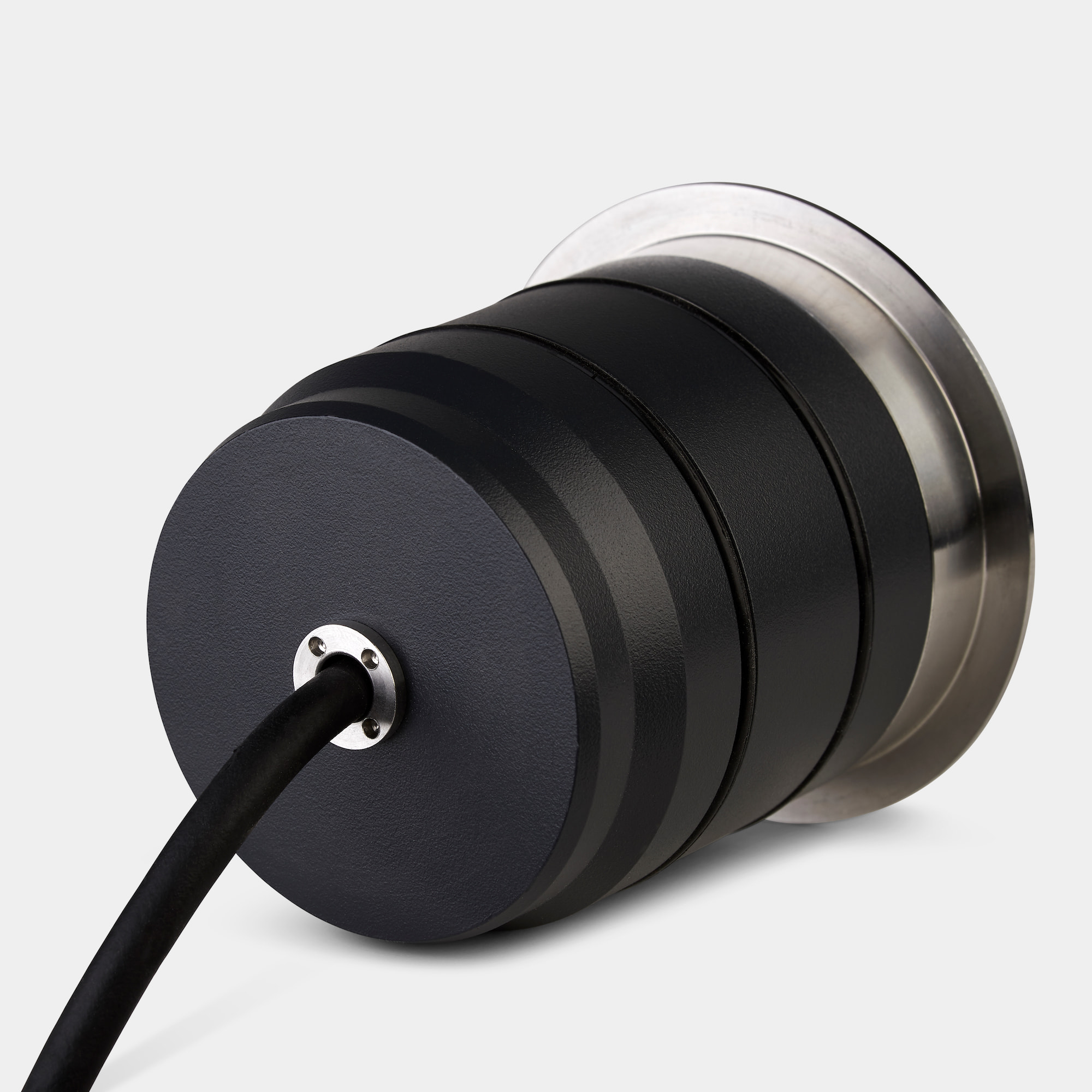 Ledsc4 LedsC4 - Foco Empotrable de Suelo Exterior, Acero Inoxidable AISI 316, 94 Lúmenes, 3000K, Resistente y Decorativo, Diámetro 30mm, Iluminación Eficiente y Moderna