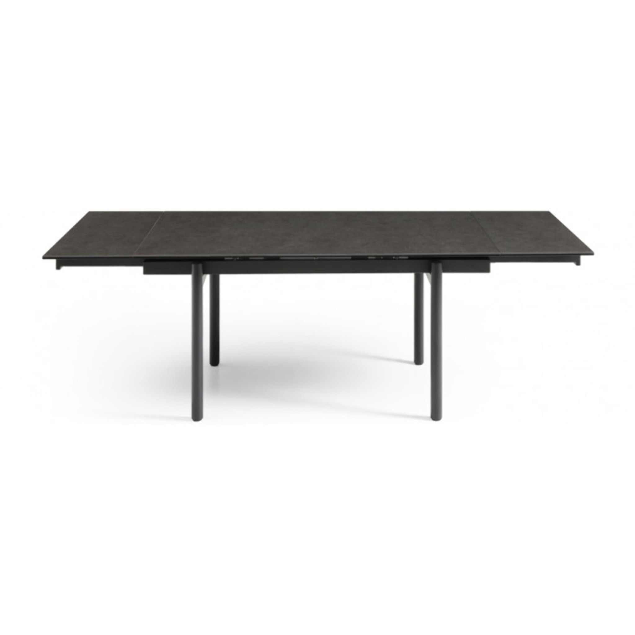 Pied de table de repas n°9 en métal noir - 4 pieds minimalistes - UNIK