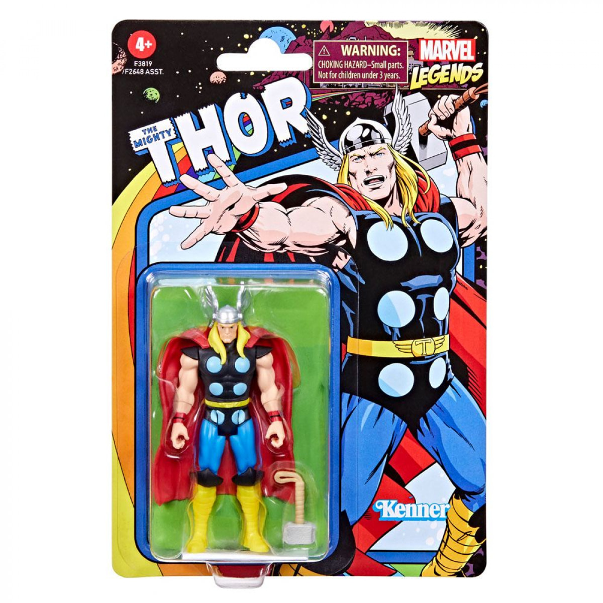 Marvel Legends Retro Collection Action Figura 2022 The Mighty Thor 10 Cm Hasbro