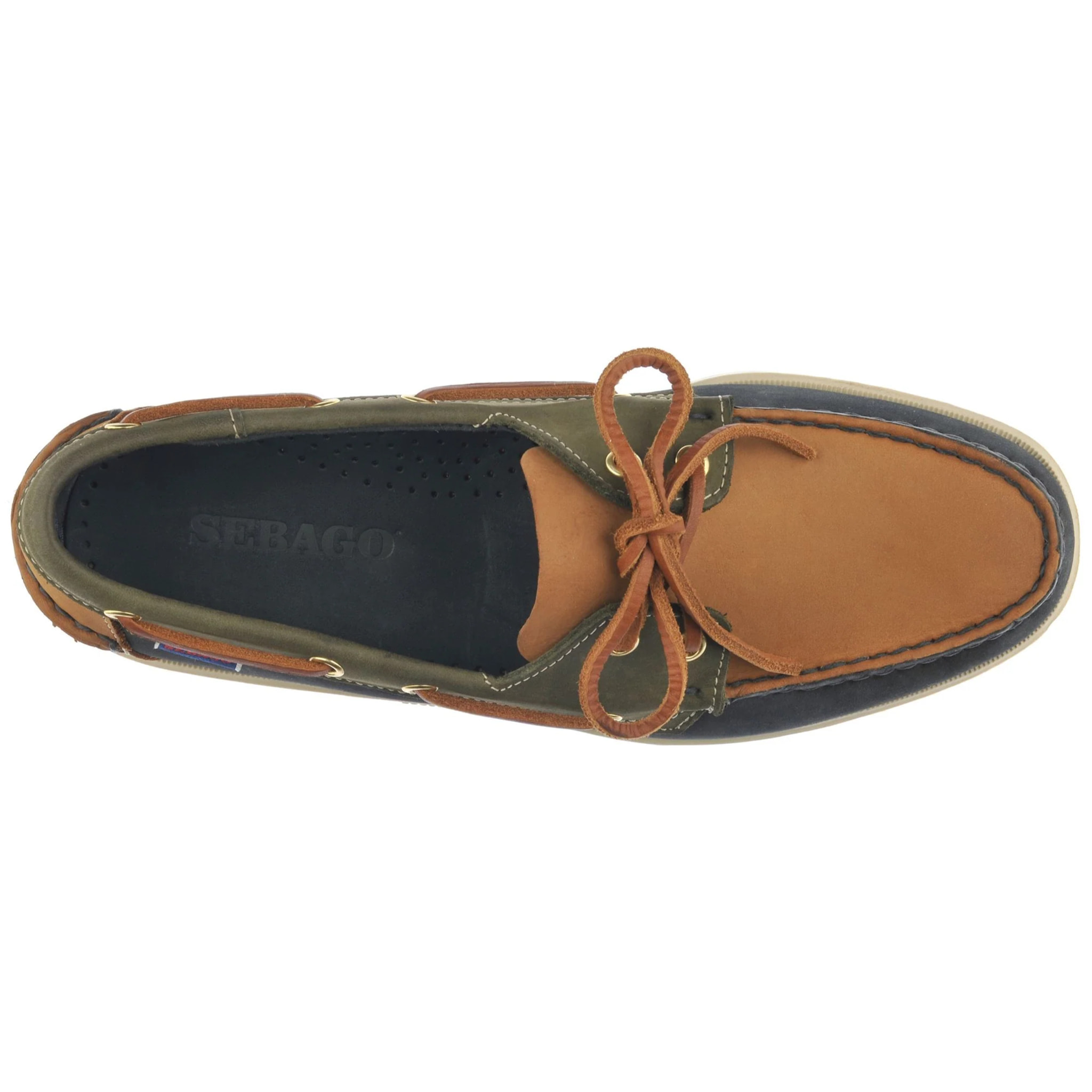 Sebago - Docksides Uomo Blu - Portland Spinnaker Nbk-Nbk
