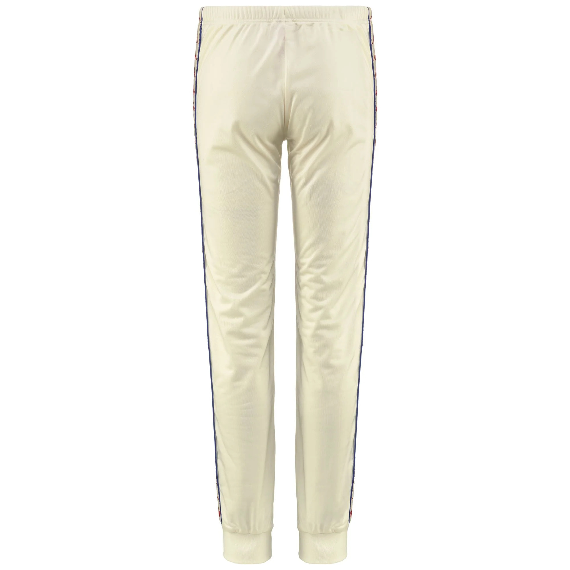 Pantaloni Kappa Donna 222 Banda Wrastoria Slim Bianco