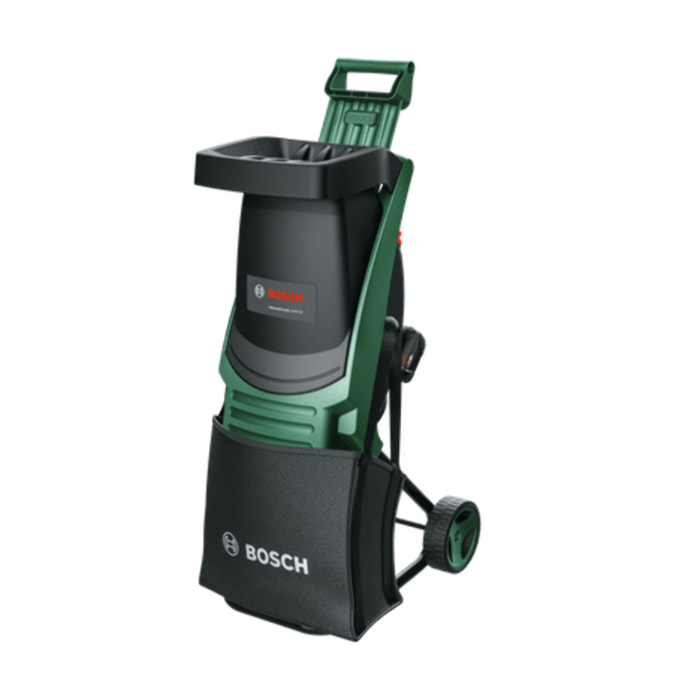 Broyeur de végétaux sans fil UniversalShredder 2x18V-25 - BOSCH - avec 2 batteries 18V 4,0Ah - chargeur - 06008E0000