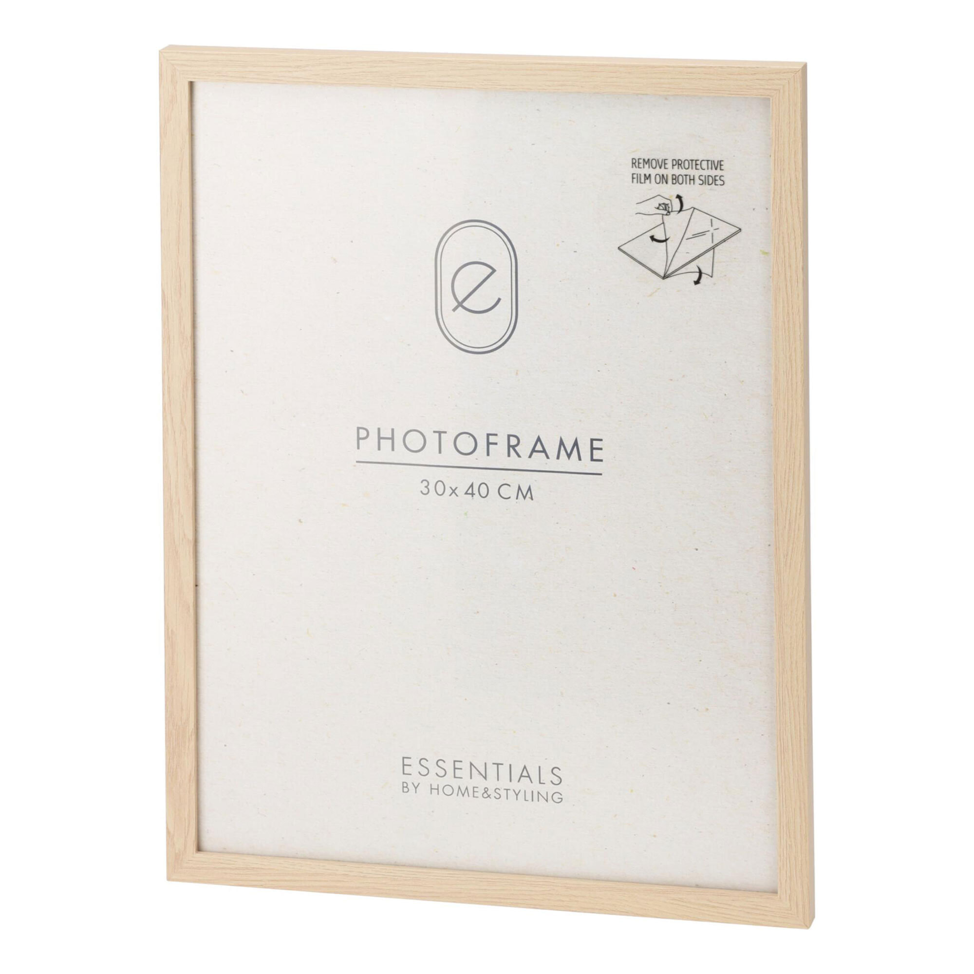 Marco de Fotos en MDF con tapa de cristal