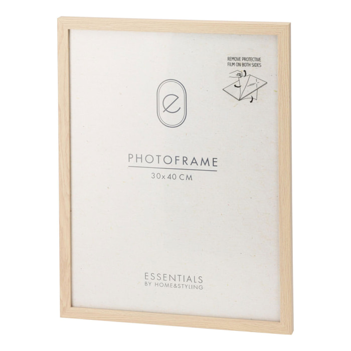 Marco de Fotos en MDF con tapa de cristal