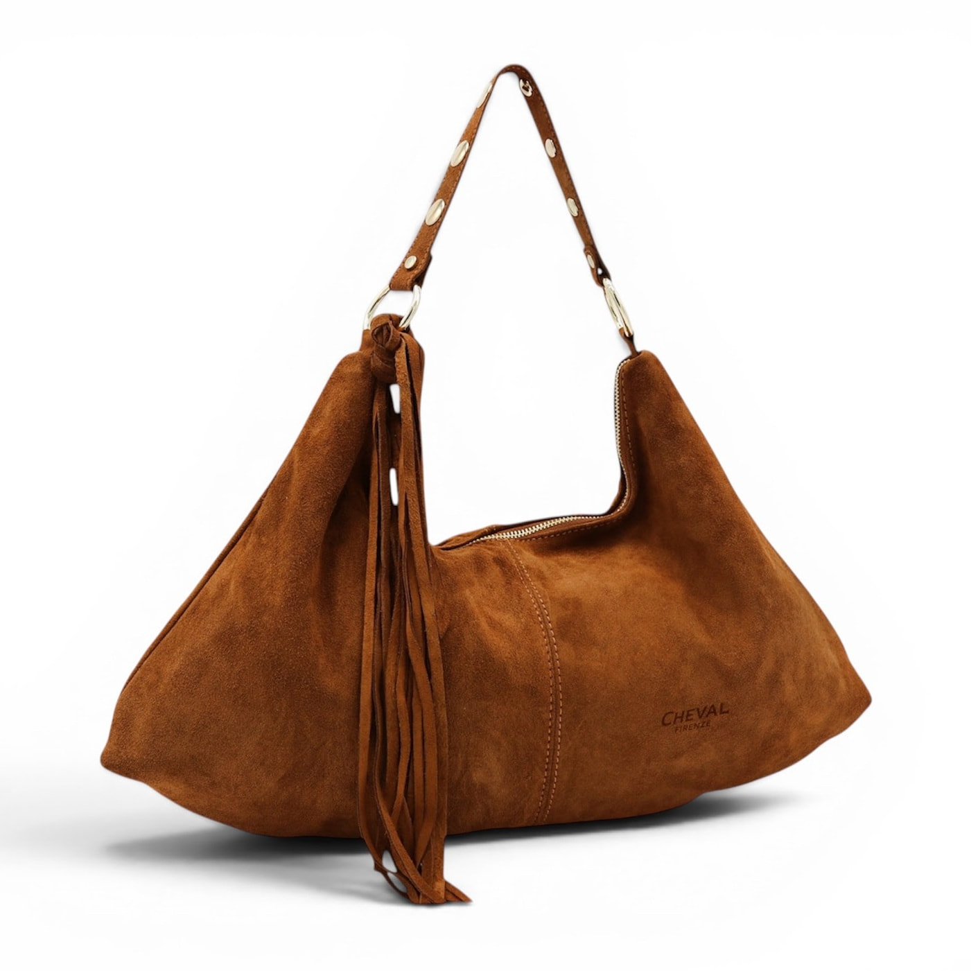 Borsa a spalla Cheval Firenze Petunia Cuoio