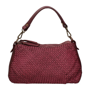 Borsa a spalla da donna - Modello Novella - Vera pelle - 31.0 x 18.0 x 12.0 cm