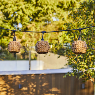 Guirlande connectable PINE 7xE27 6M