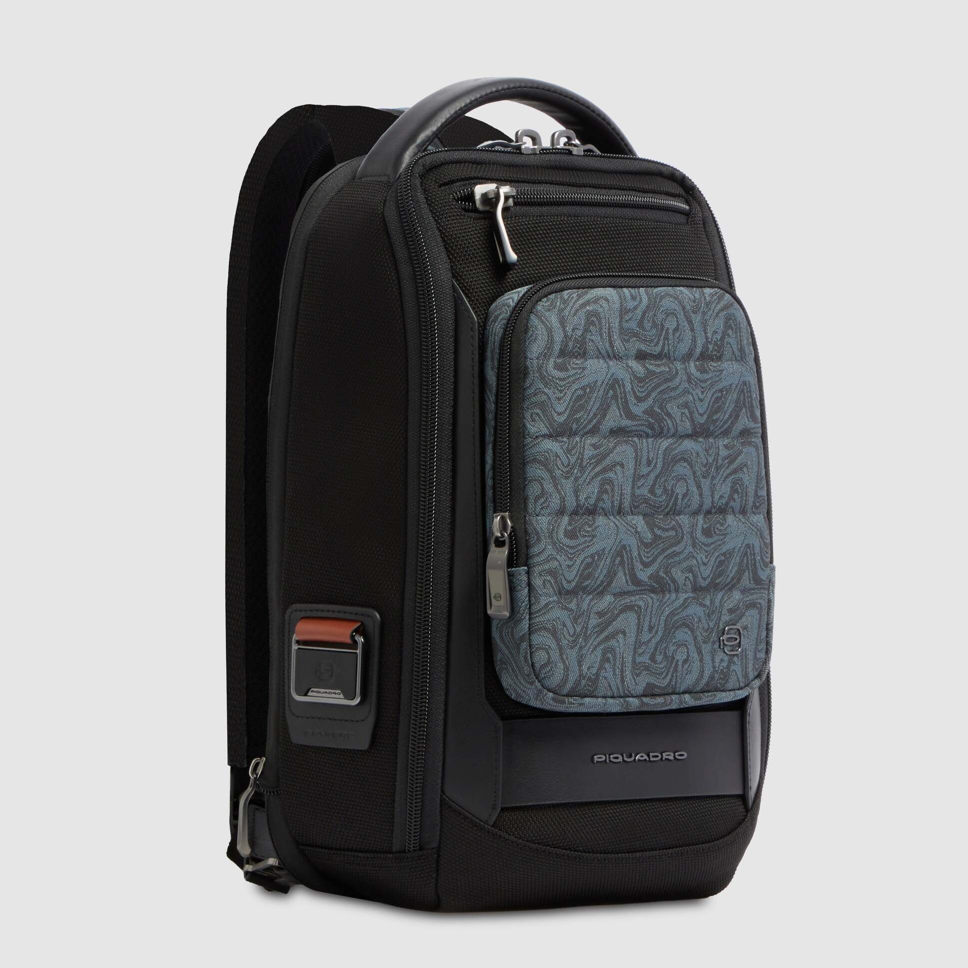 Piquadro Zaino monospalla uomo porta iPad®, espandibile