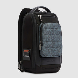 Piquadro Zaino monospalla uomo porta iPad®, espandibile