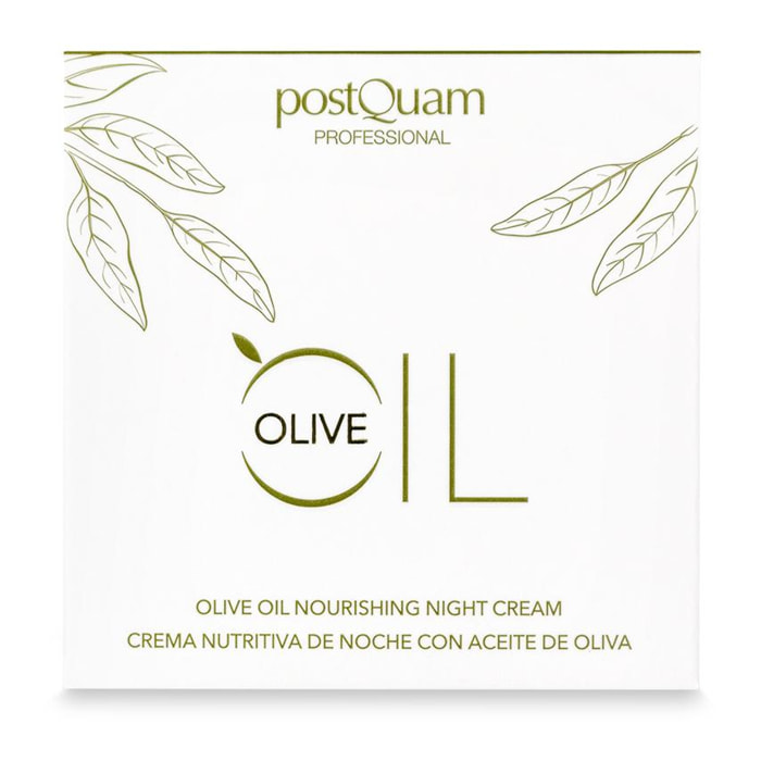 Crème De Nuit Olive Oil Postquam - Tous Types De Peaux - 50 Ml