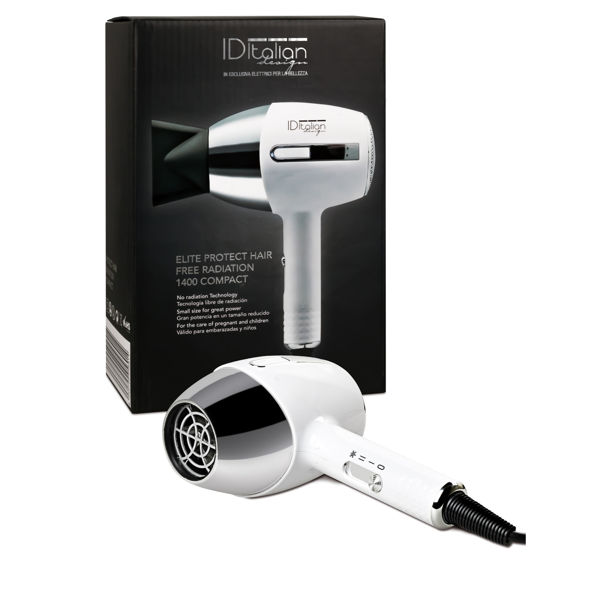 Brosse lissante coiffante professionnelle - 1400 w