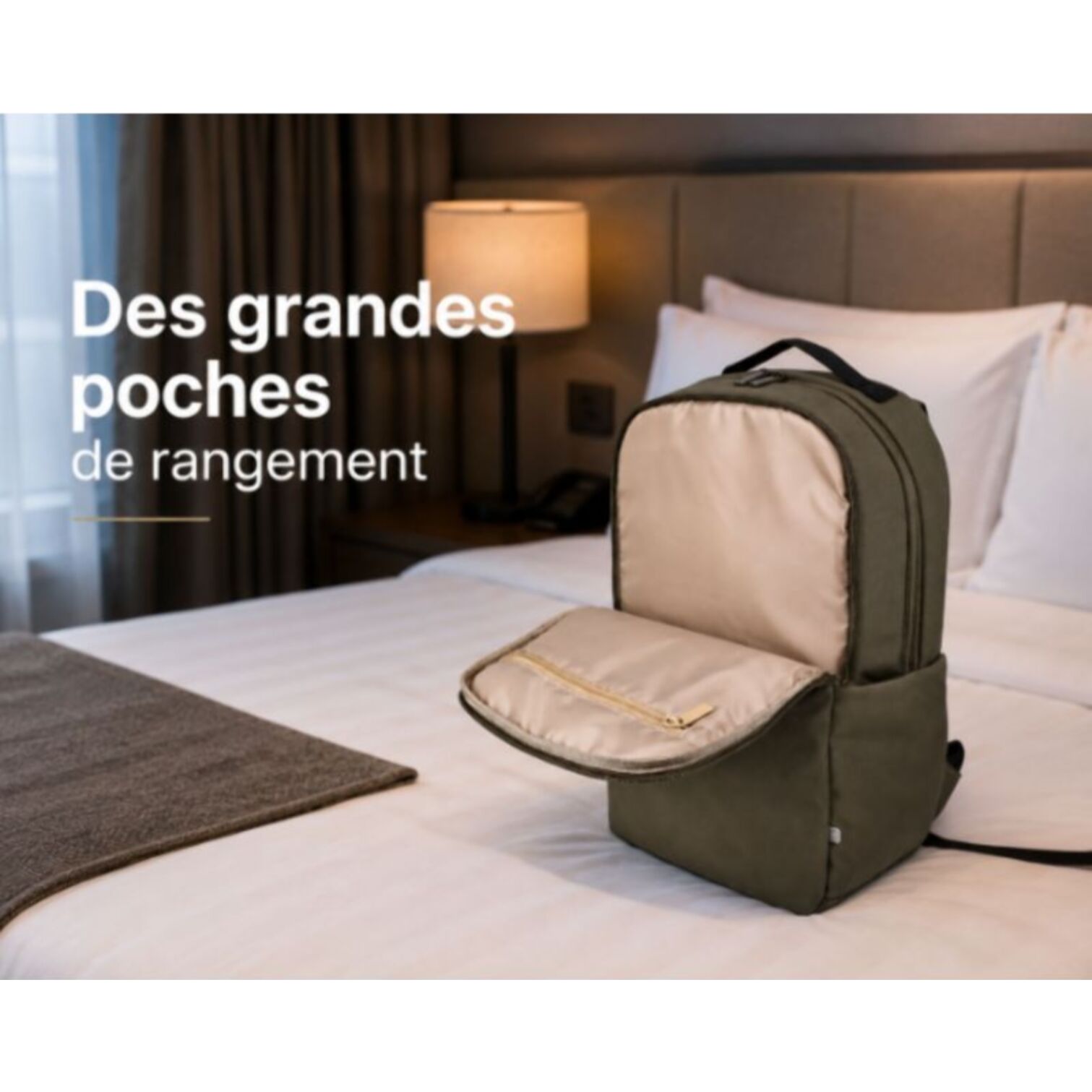 Sac à dos ESSENTIELB Daily Move 16” Kaki