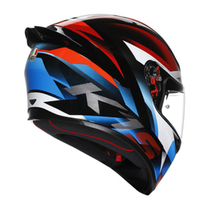 CASCO AGV K1S E2206 FASTLAP BLACK/RED/BLUE