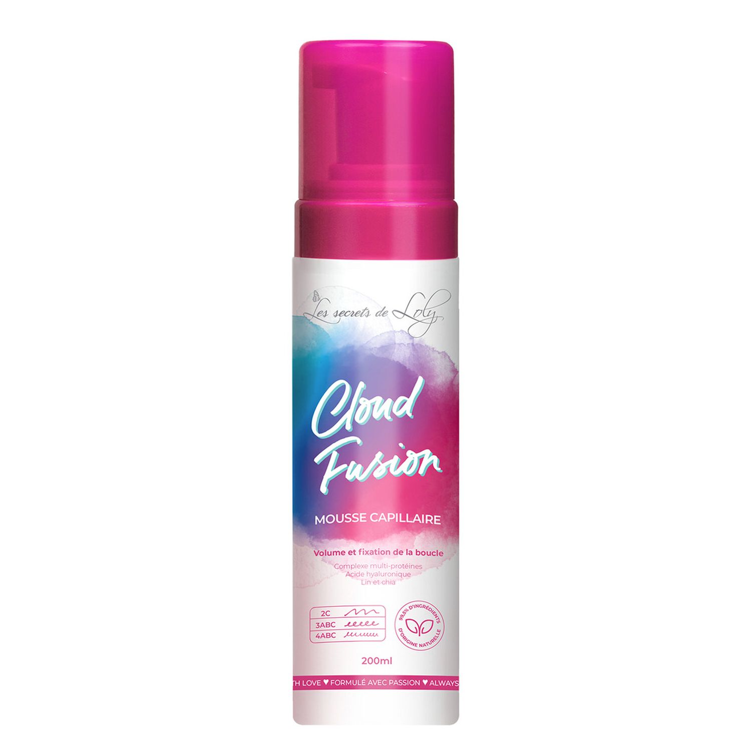 Cloud Fusion - Mousse Capillaire Fixante 200ml