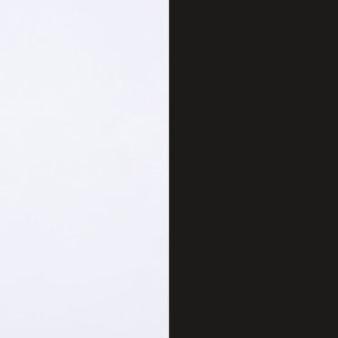 Mesa de comedor Naira 140 Negro Blanco