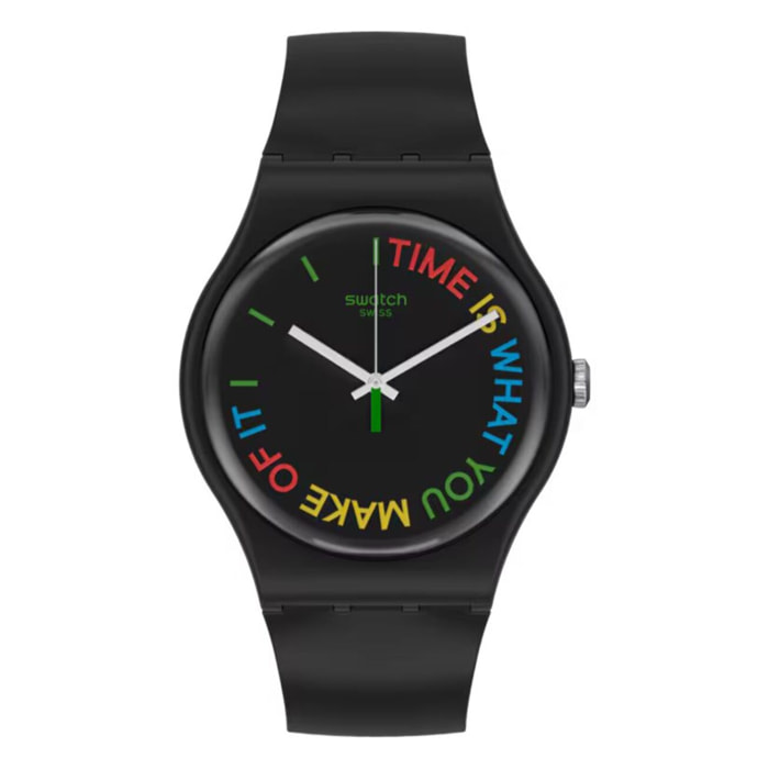 Reloj Swatch SO29B103 Hombre Analogico Cuarzo con Correa de Plastico