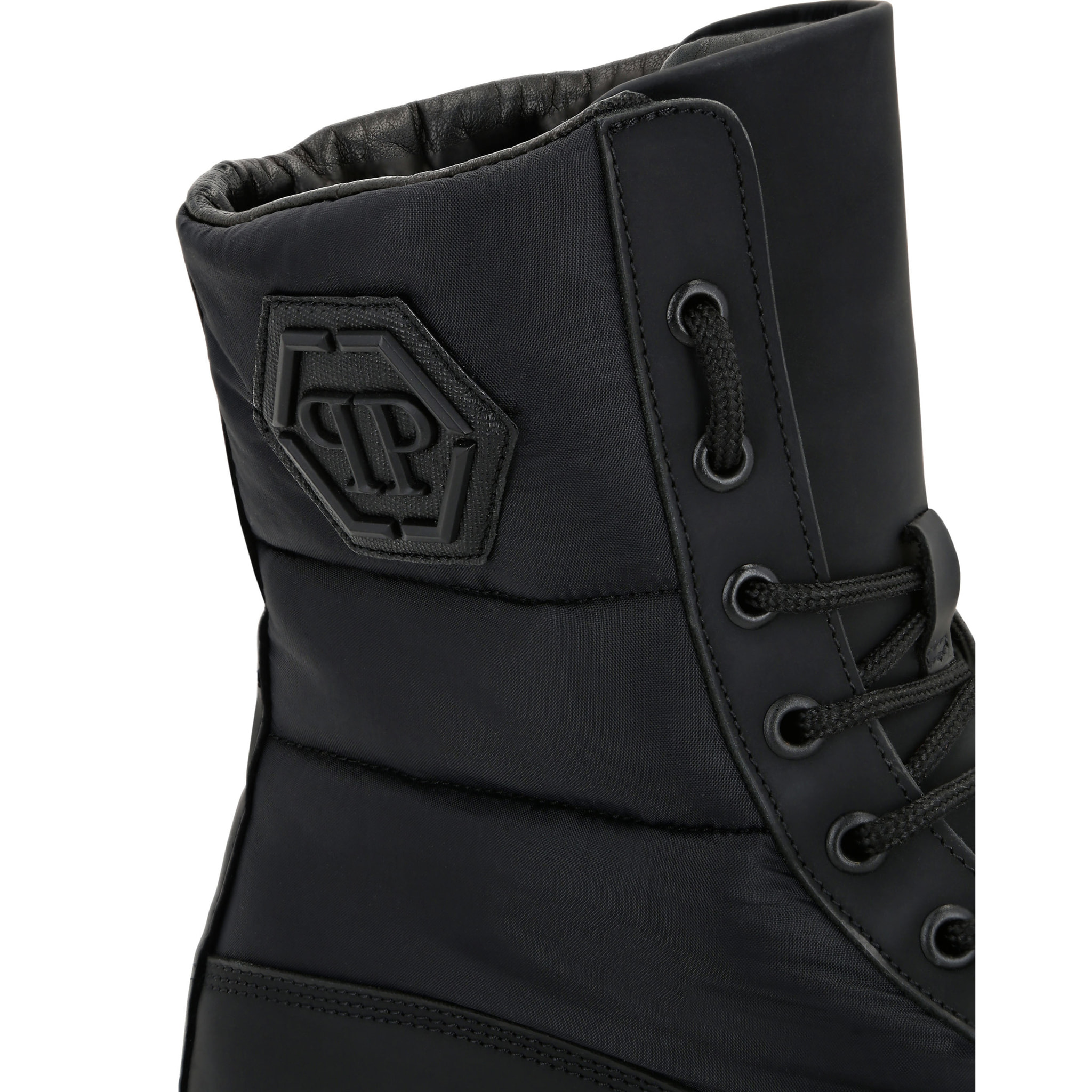 PHILIPP PLEIN Boots Mid Flat HEXAGON