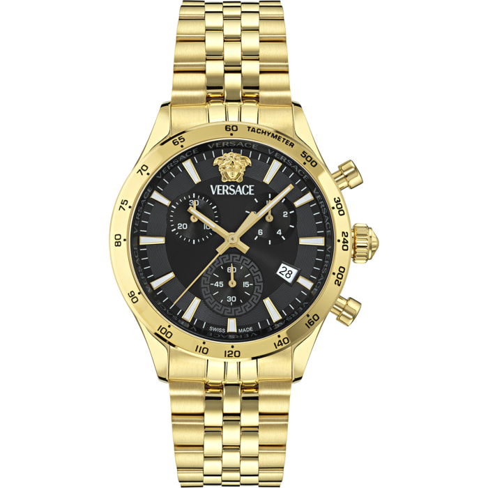 Versace Quartz Chronograph Watch Hell.chr Petite Spec. (Wc-Cfa)