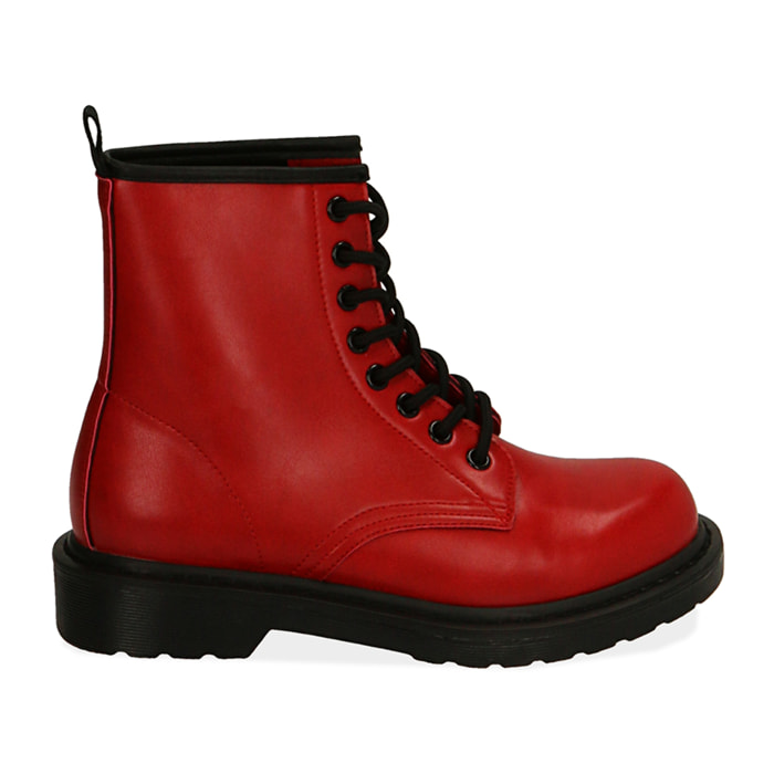 Botines rojos