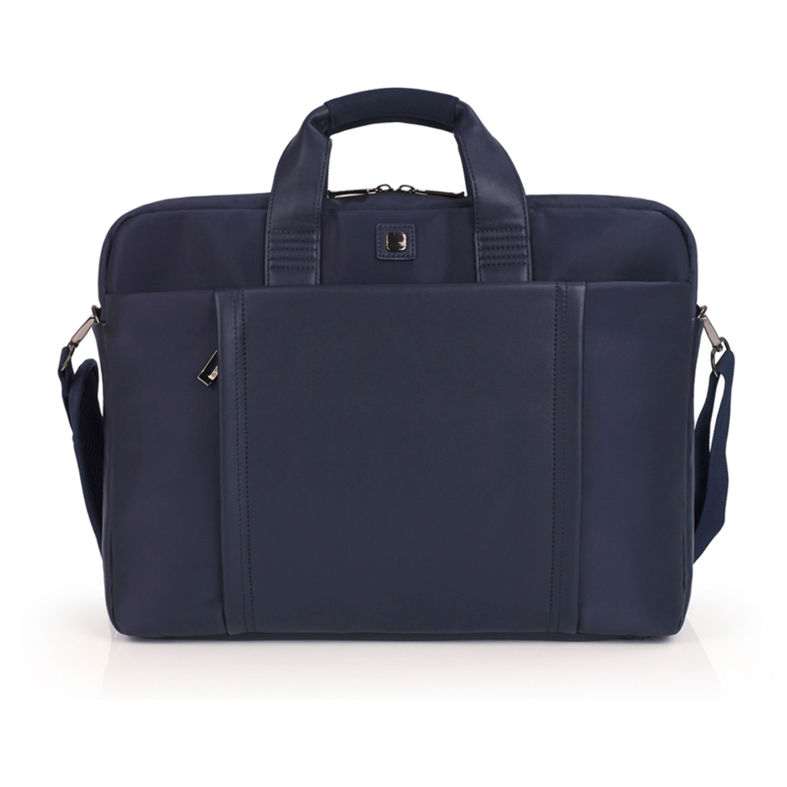 Maletín para portátil Gabol Jazz de piel sintética con dos compartimentos