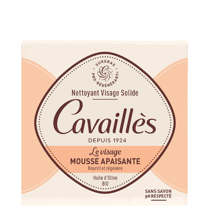 Nettoyant visage Solide - Mousse apaisante - Nettoyant Visage Solide Mousse Apaisante