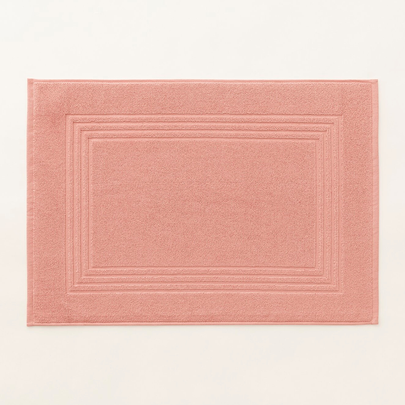Tapis de Bain Coton Peigné - 920 g/m2 CORAIL