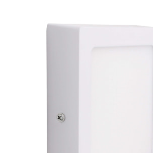 Forlight Plafon Ip23 Easy Square Surface 170Mm Led 10W 4000K Blanco 961Lm