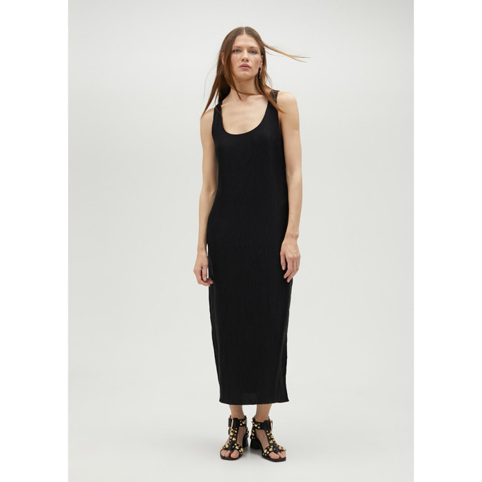 Vestito midi con spalline