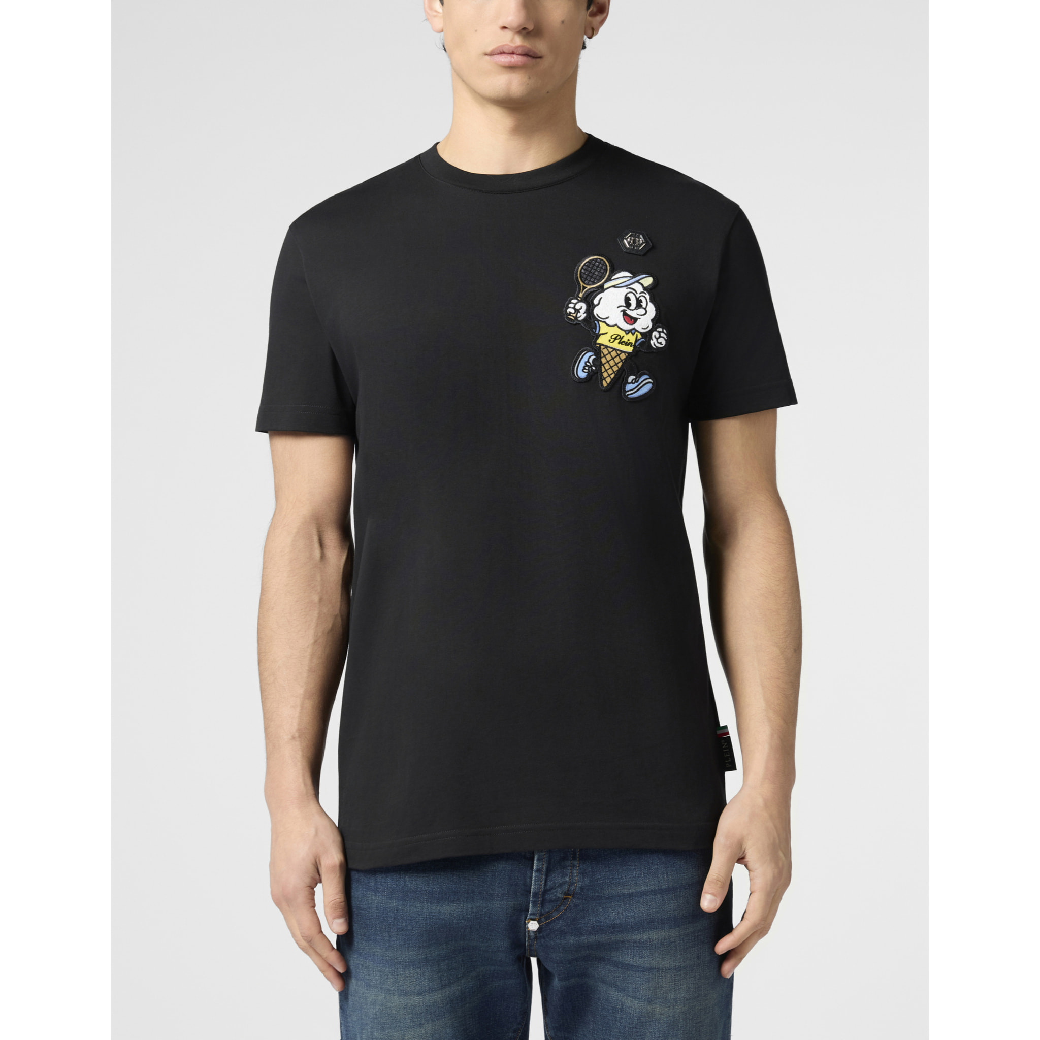 PHILIPP PLEIN Round Neck T-Shirt Gelato Monsters