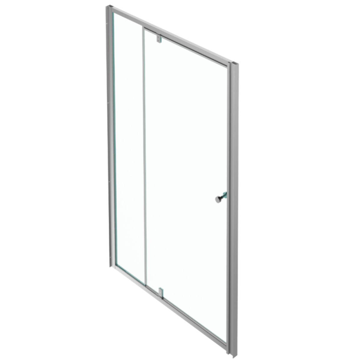 Porte de douche 120 cm Serenity porte pivotante installation niche