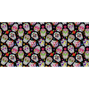 Naturals - Mascarilla Higiénica - Reutilizable - Estampada - Microfibra - Skulls CooL