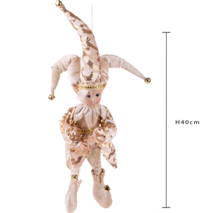 Elfo jocker - Pezzi 2 - 16xH30x13cm - Bianchi Dino SpA