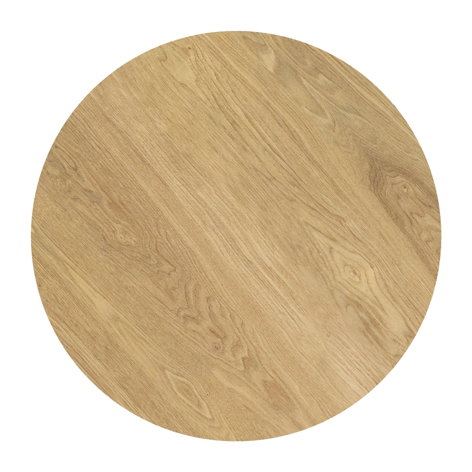 Table ronde 4 personnes en bois clair naturel D105 cm - Liwa