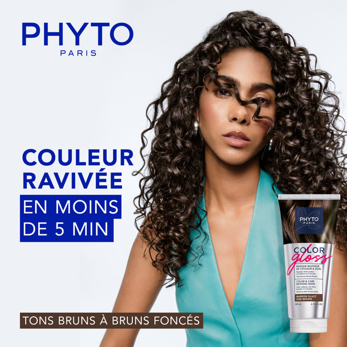Color Gloss - Masque Raviveur de Couleur & Soin Marron Glacé 200 ml