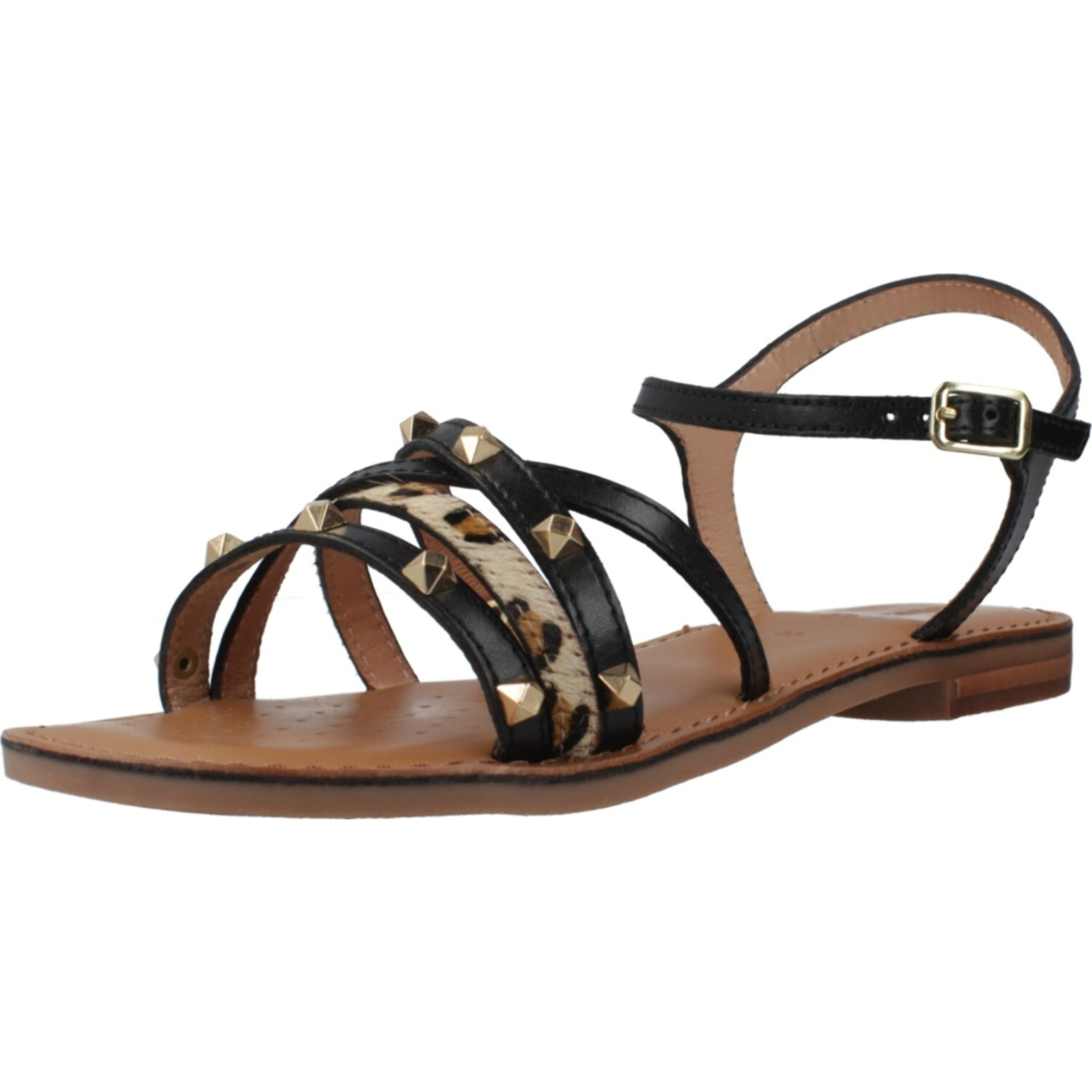Sandalias Mujer de la marca GEOX  modelo D MADDALUSIAC NEGRO