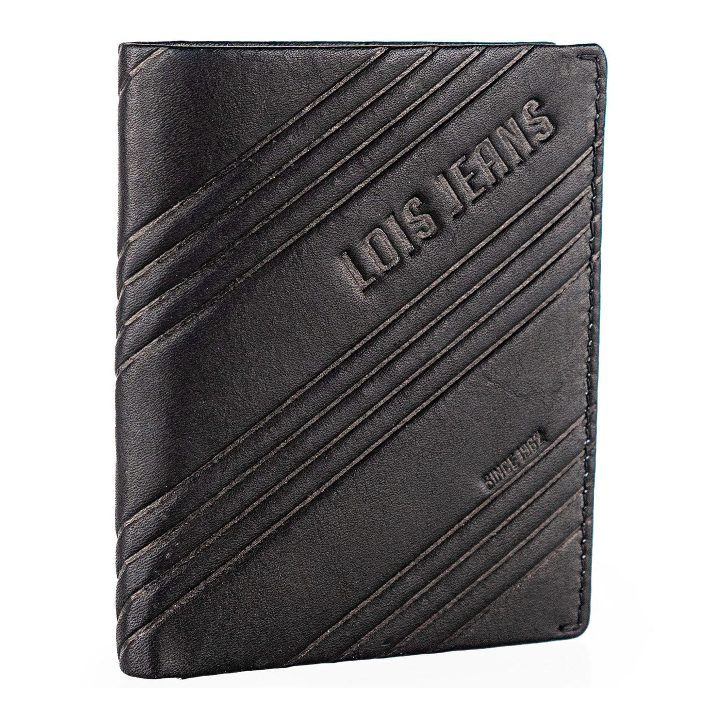 Cartera Hombre Piel Lois Dothan Negro