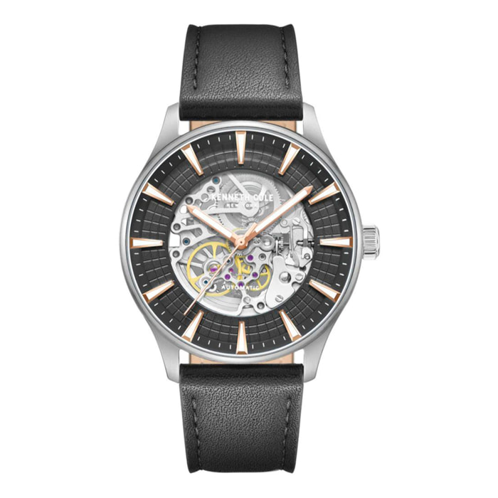 Reloj Kenneth Cole KCWGX0057902 Hombre Analogico Automatico con Correa de Cuero
