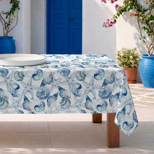 Mantel antimanchas Shell - 100% algodón -