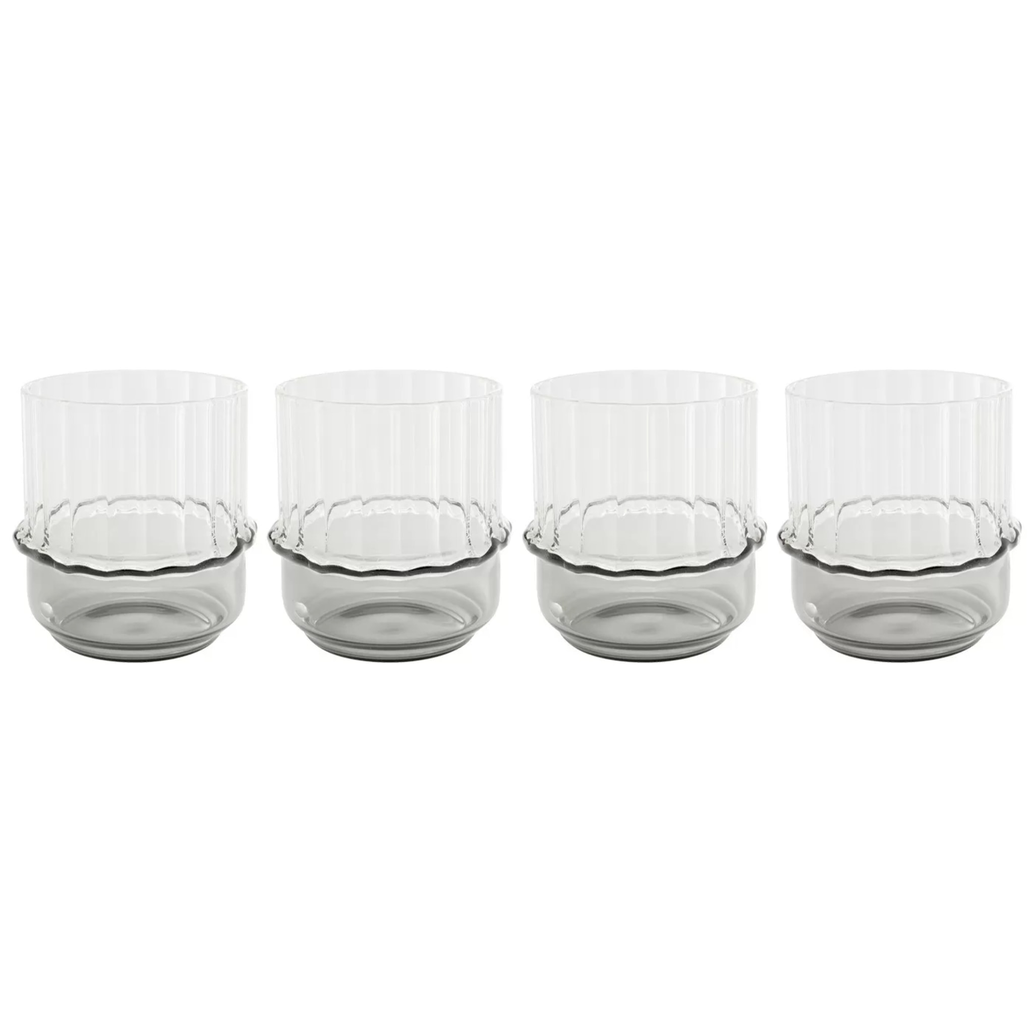 Verres à eau Noelle set de 4 Kare Design