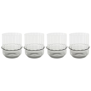 Verres à eau Noelle set de 4 Kare Design