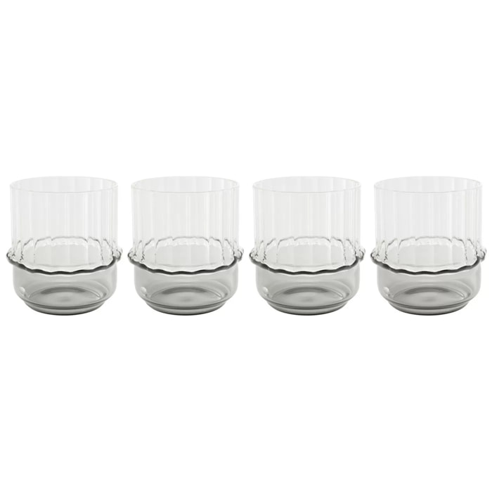 Verres à eau Noelle set de 4 Kare Design