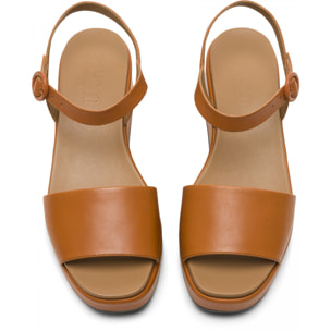 CAMPER Misia - Sandalias Mujer Marrón