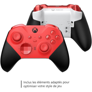 Manette MICROSOFT Sans fil Elite Series 2 Core  Rouge