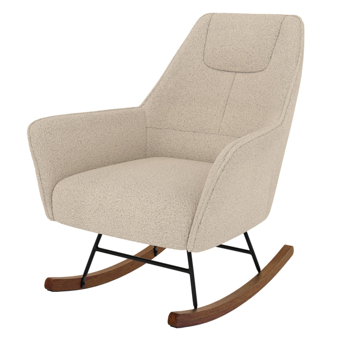 Rocking-chair Shaun beige