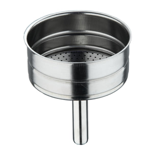 Cafetera italiana 6 tazas acero inoxidable compatible con todo tipo de cocinas expert san ignacio