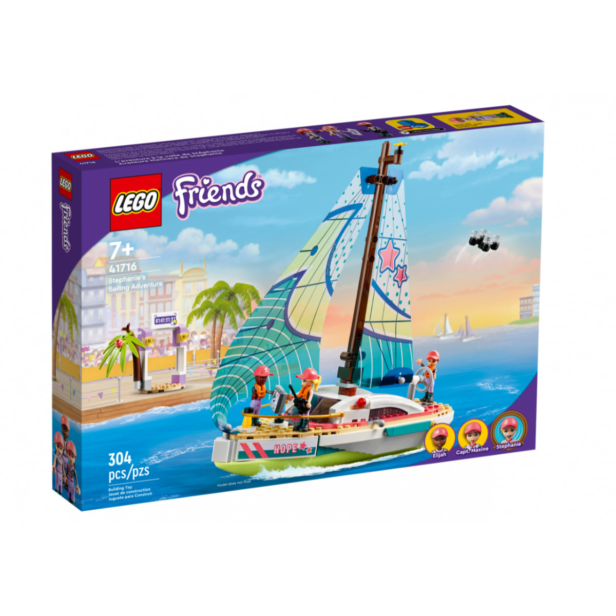 LEGO FRIENDS 41716 - L'AVVENTURA IN BARCA DI STEPHANIE