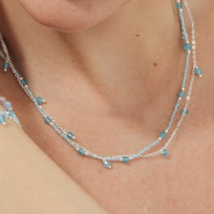 Collar Aira acabado plata