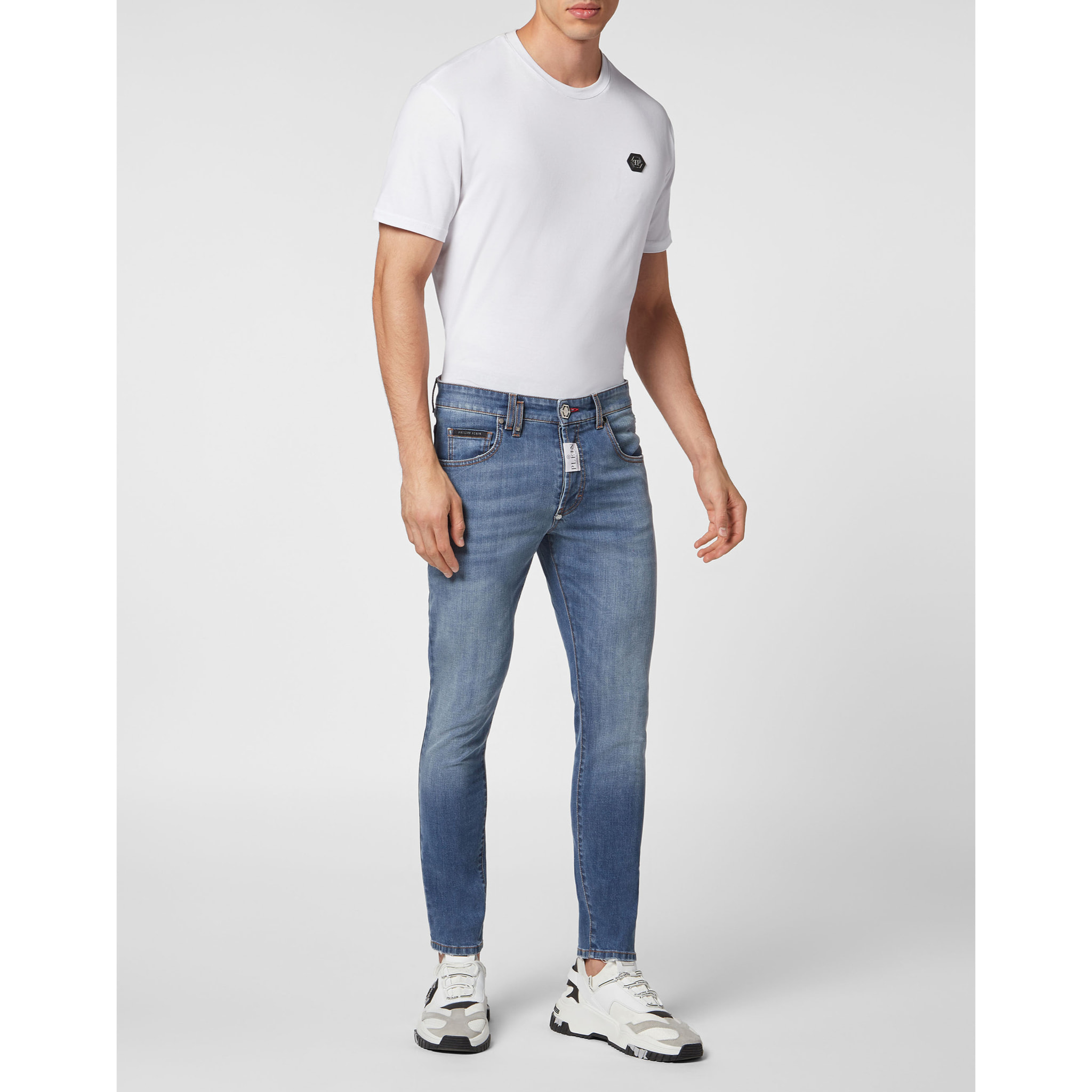 PHILIPP PLEIN Jeans taglio straight